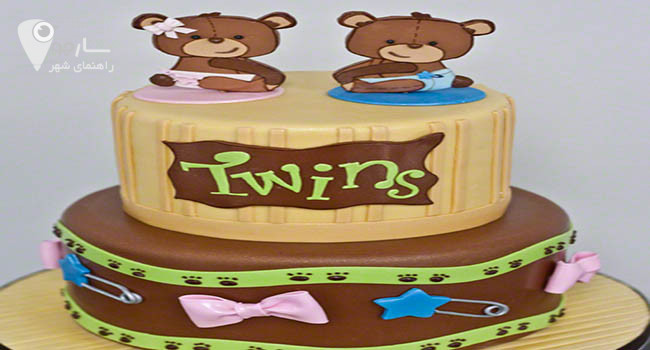 انتخاب کیک تولد واسه دوقلوها کمی سخت تر واست وسواس بیشتری می طلبد.