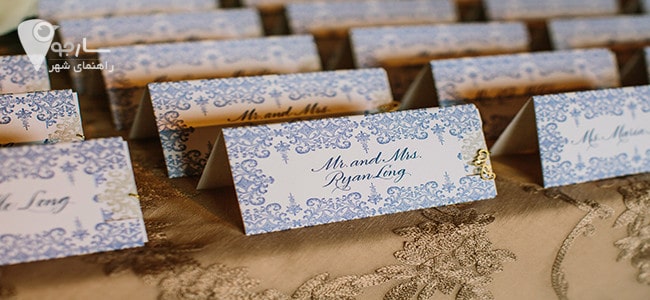 کارت عروسی را متناسب با تعداد مهمان ها سفارش دهید