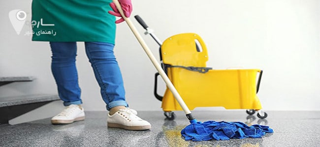 نظافت راه پله و مشاعات21